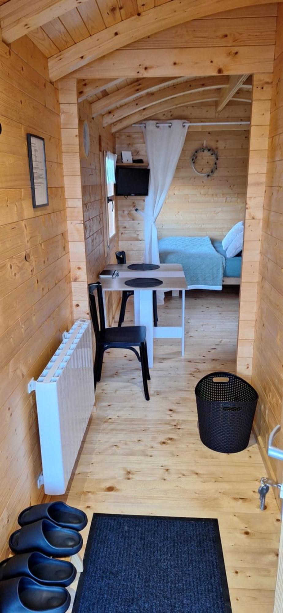 Roulotte La Boheme Est Son Spa En Baie De Somme Arrest 外观 照片