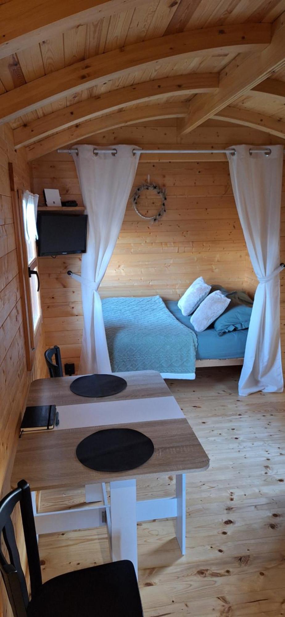 Roulotte La Boheme Est Son Spa En Baie De Somme Arrest 外观 照片